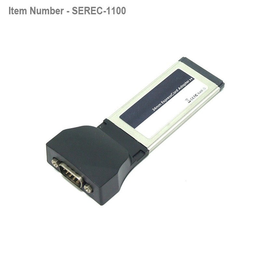 1 port High Speed RS232 34mm ExpressCard