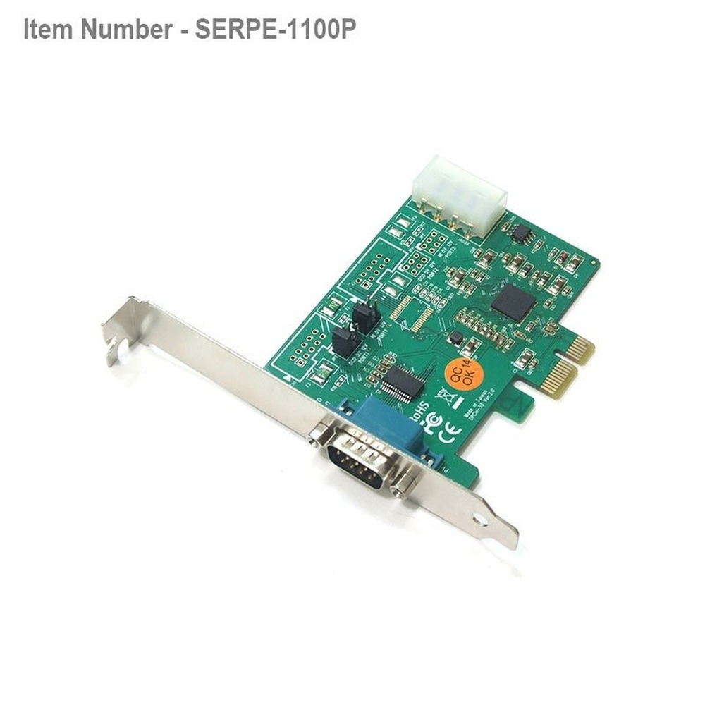 1 port High Speed RS232 PCI Express PCIe Card