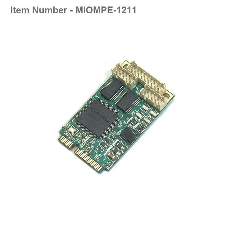 2 port High Speed RS232 1 port Parallel Mini PCIe card