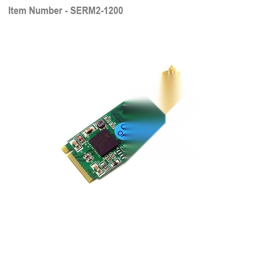 2 port High Speed RS232 M.2 NGFF card