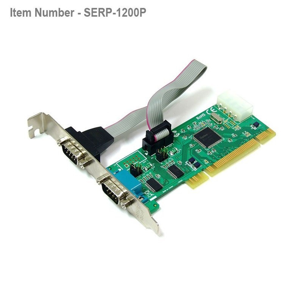 2 port High Speed RS232 Universal PCI Card