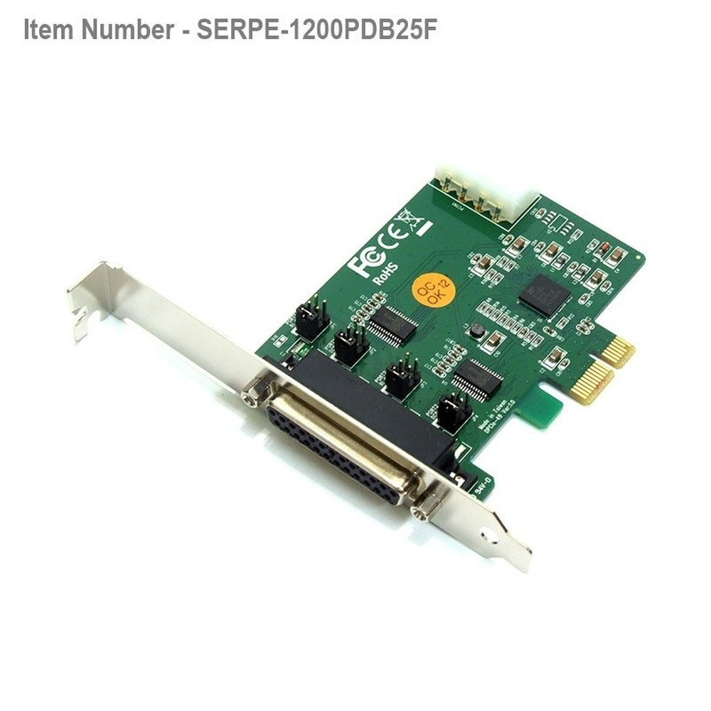 2 port High Speed RS232 PCI Express PCIe  Card