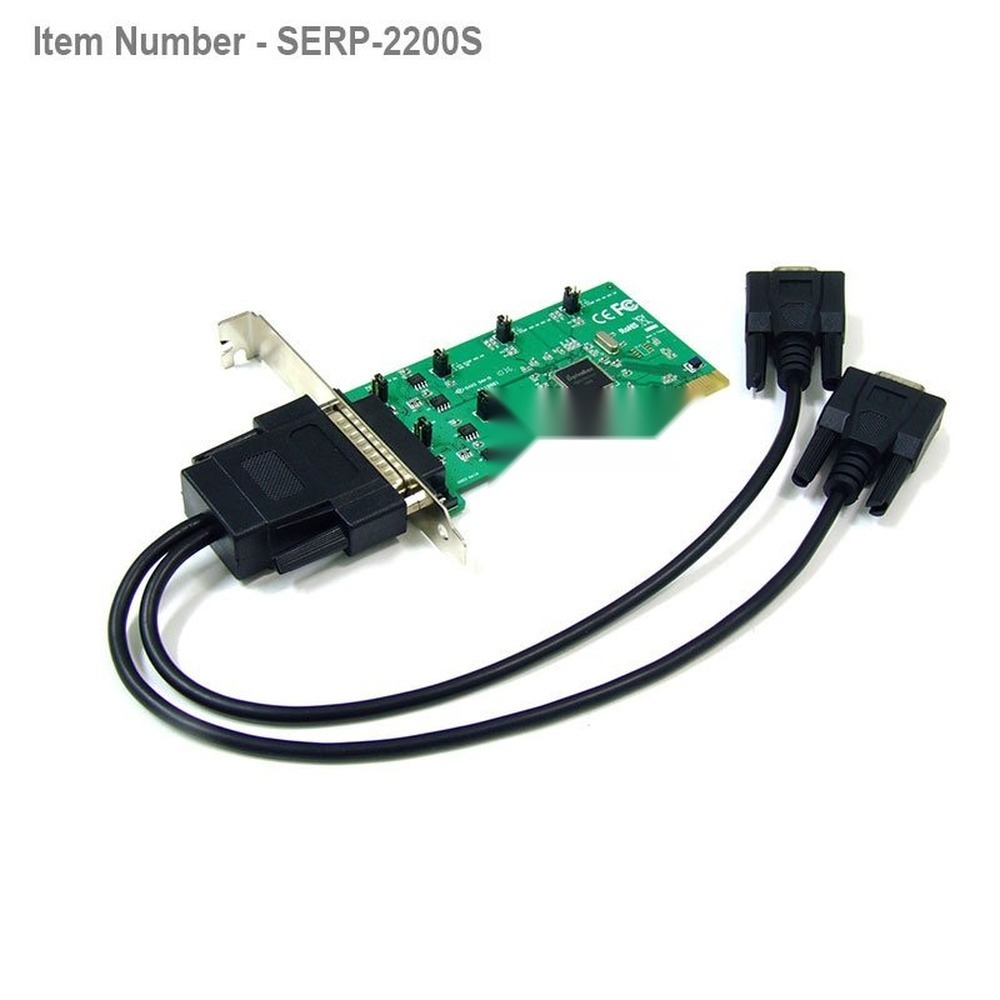 2 port RS422 RS485 com port serial card PCI
