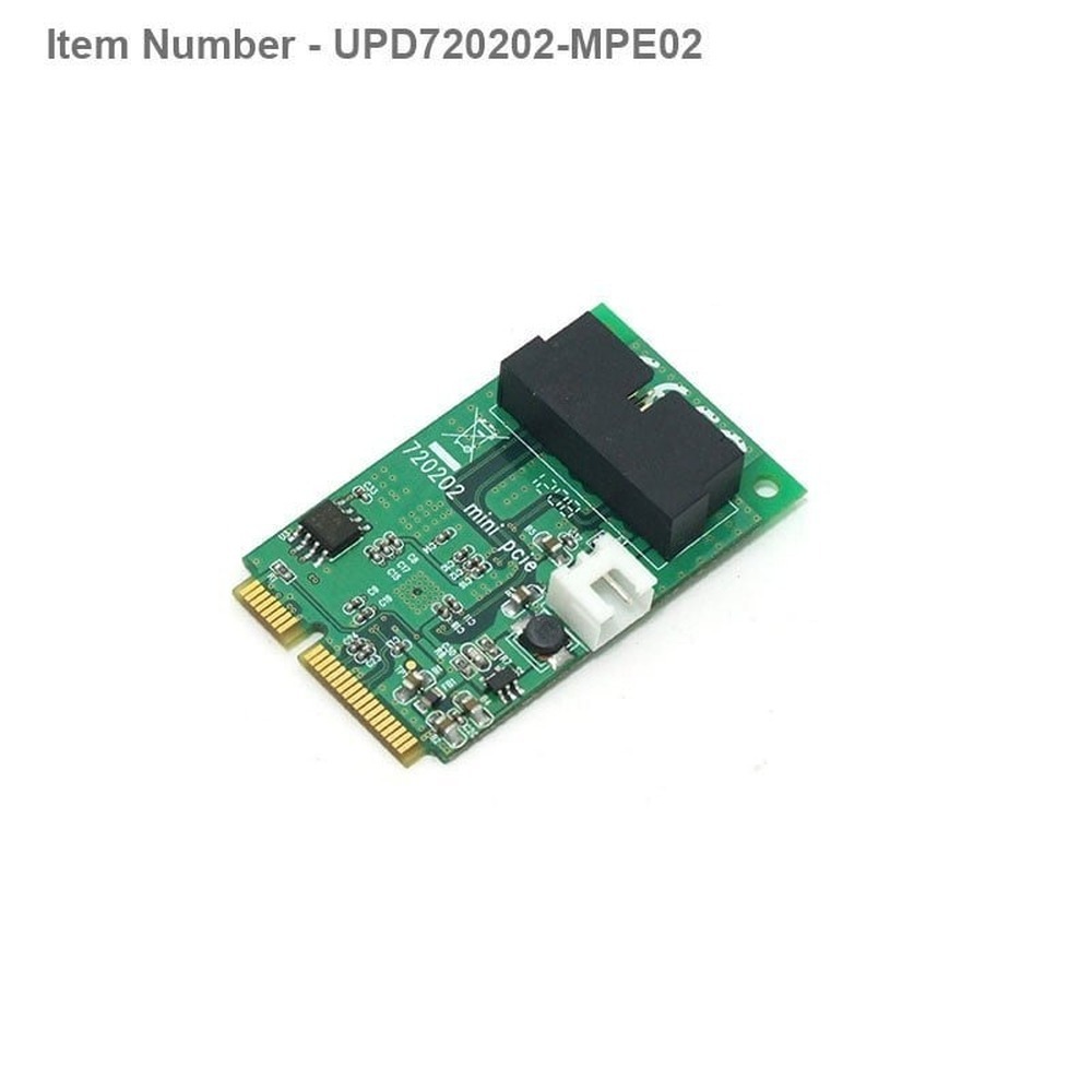 2 port internal USB 3.0 Mini PCIe Card