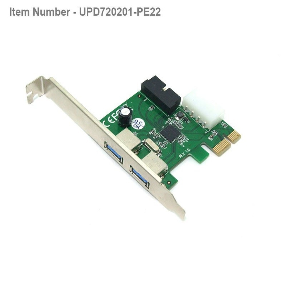 2 port USB-A 2 port internal USB-A USB 3.0 PCIe Card