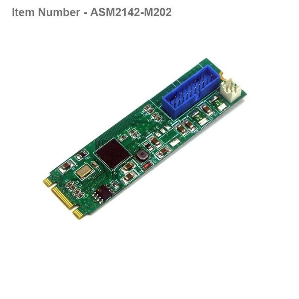 2 port Internal USB 3.1 Gen 2 10Gbs M.2 Card