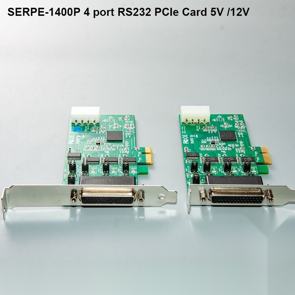 4 port High Speed RS232 PCI Express PCIe  Card