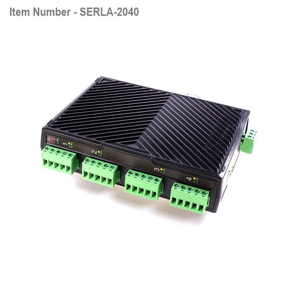 4 port RS422 RS485 Device Server Over Ethernet 3KV Isolation
