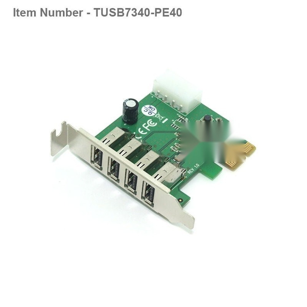 4 port Super Speed USB3.0 PCI Express(PCIe) Card
