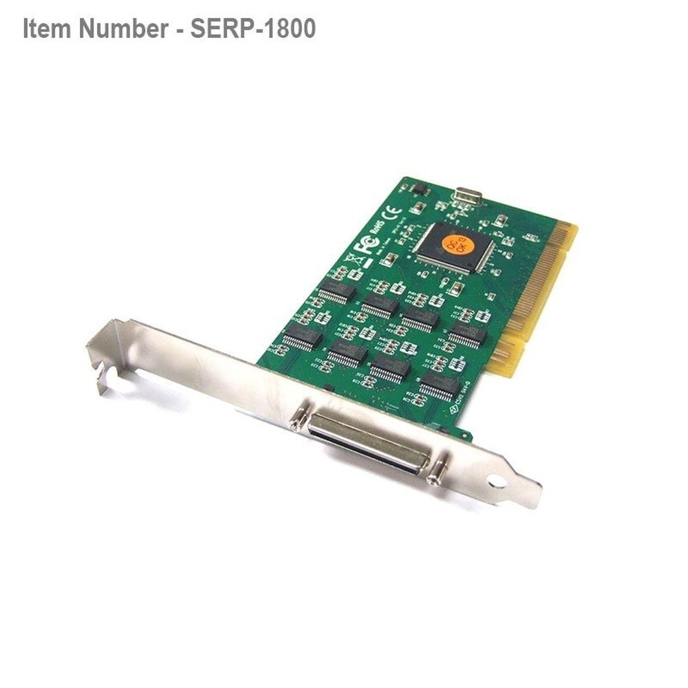 8 port High Speed RS232 PCI Card ESD protection standard and Low profile bracket