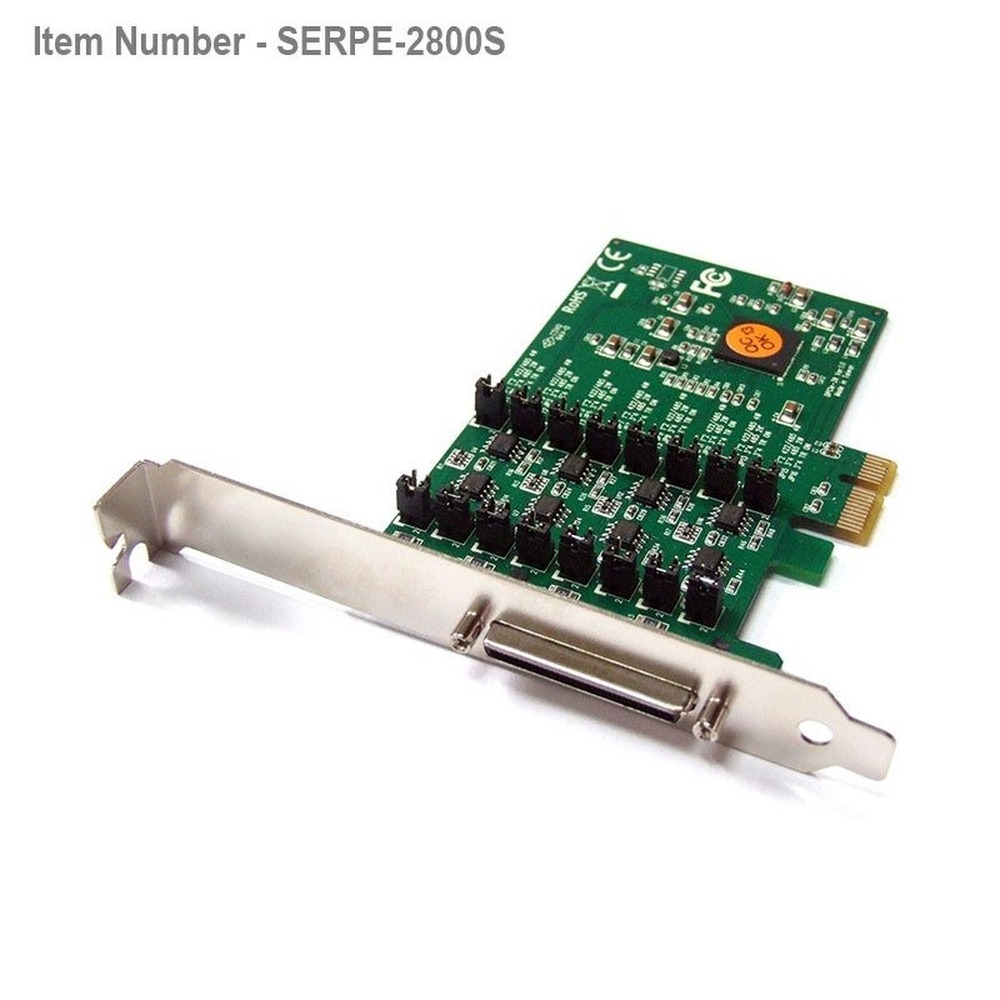 8 port High Speed RS422/485 PCI Express PCIe Card