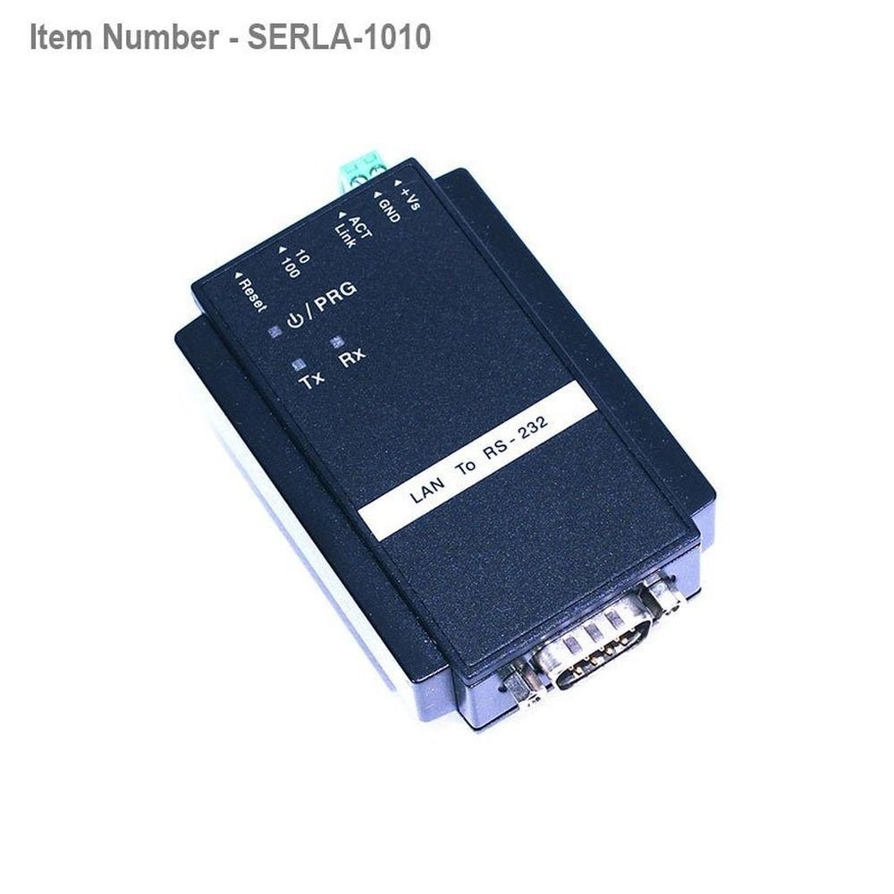 1 port RS232 Serial Device Server Over Ethernet