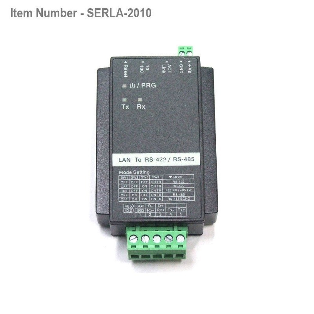 1 port RS422 RS485 Device Server Over Ethernet